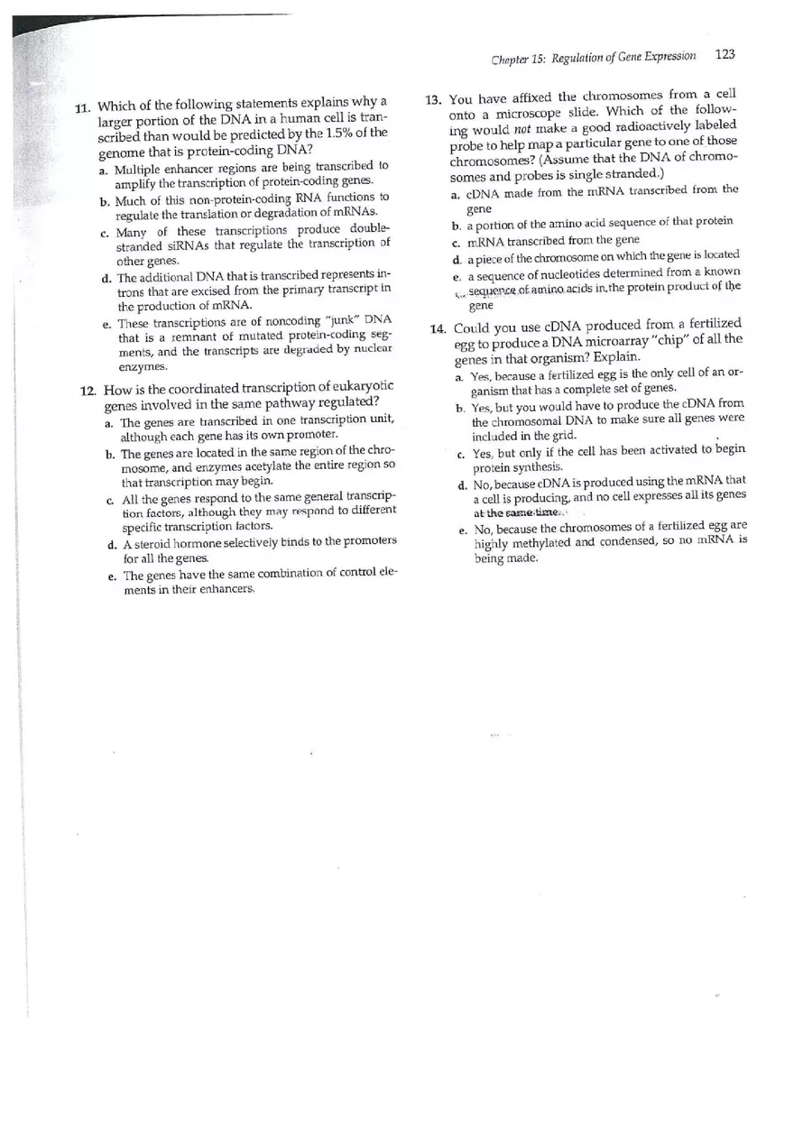 Chapter 15 Regulation of Gene Expression - Page 10