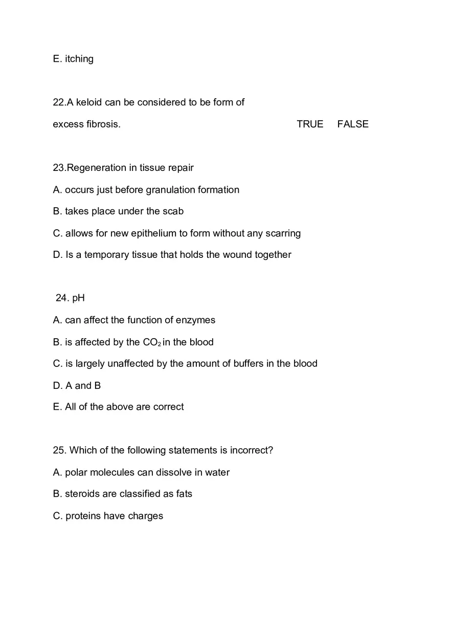 Anatomy and Physiology Test I - Page 6