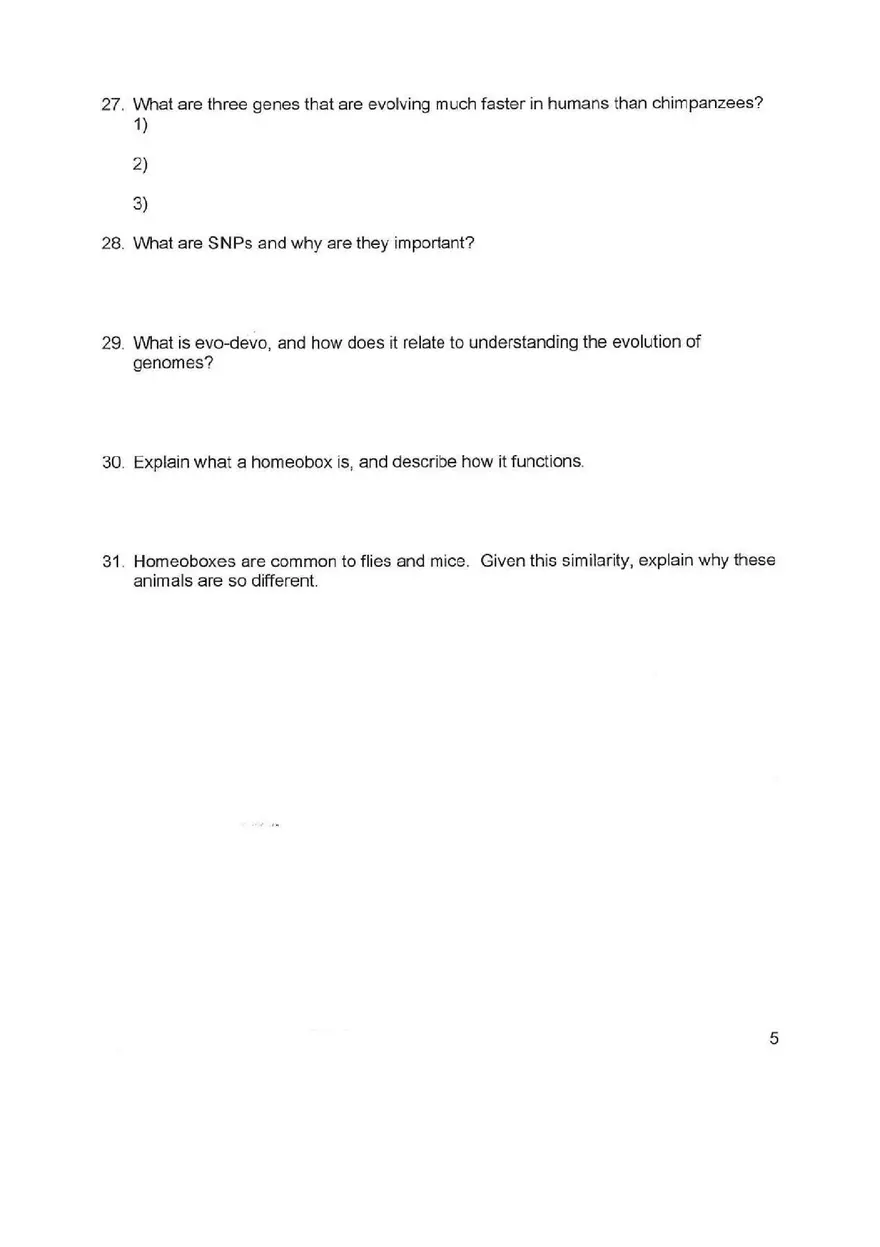 Chapter 18 Genomes and Their Evolution - Page 7