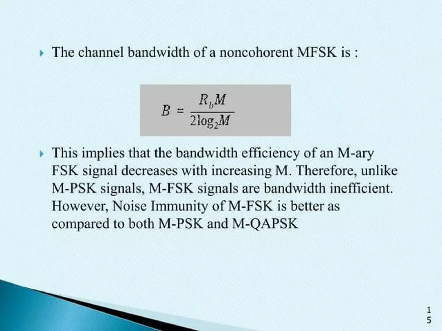 Introduction to M-ary PSK, QAPSK and FSK - Page 7