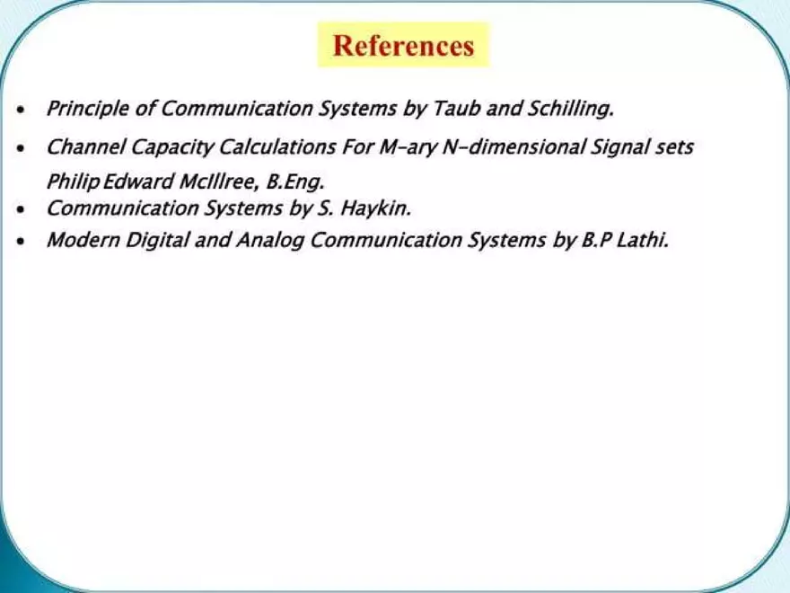 Introduction to M-ary PSK, QAPSK and FSK - Page 20