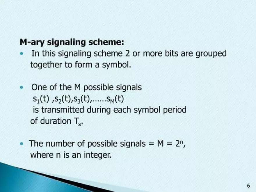 Introduction to M-ary PSK, QAPSK and FSK - Page 23