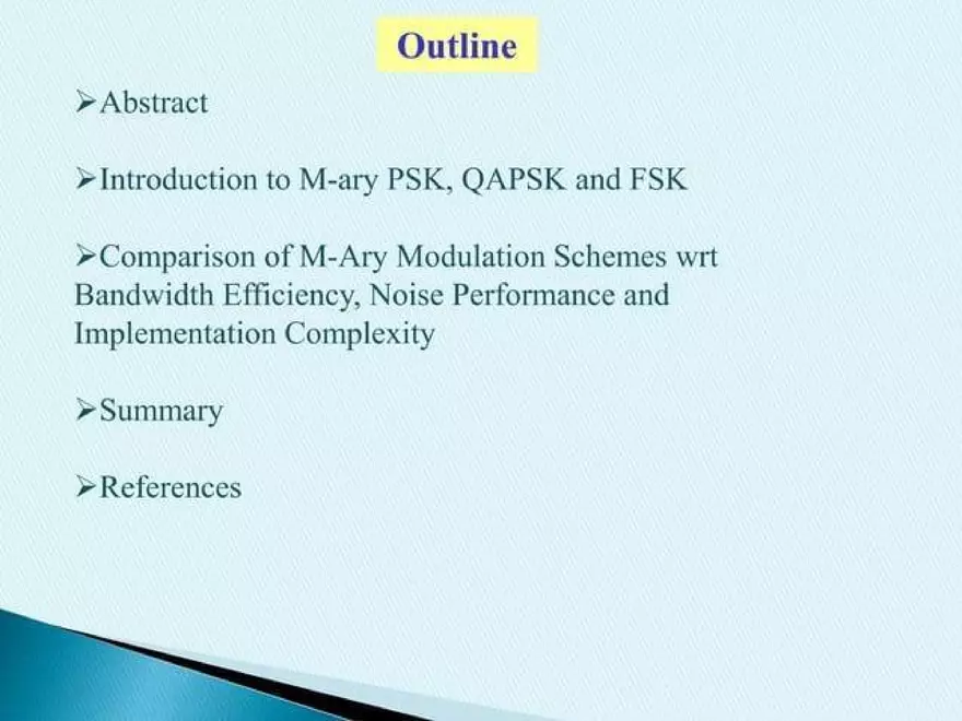 Introduction to M-ary PSK, QAPSK and FSK - Page 2