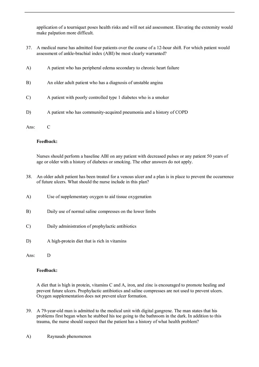 Assessment and Management of Patients With Vascular Disorders - Page 10