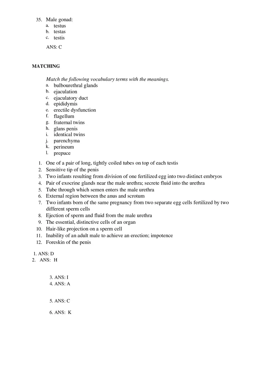 Male Reproductive System - The Language of Medicine Pt1 - Page 10