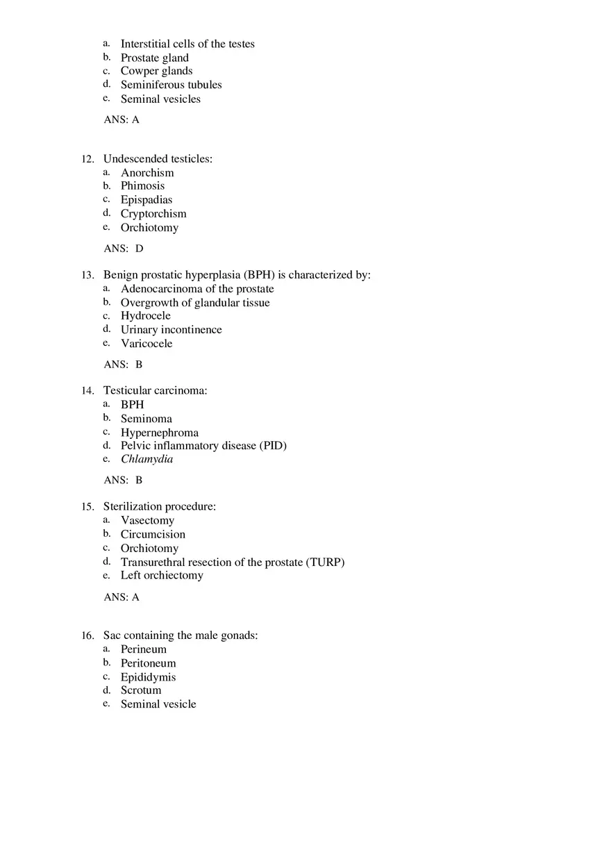 Male Reproductive System - The Language of Medicine Pt1 - Page 6