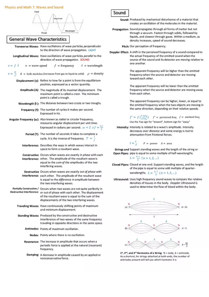Notes for Physics and Math - Page 9