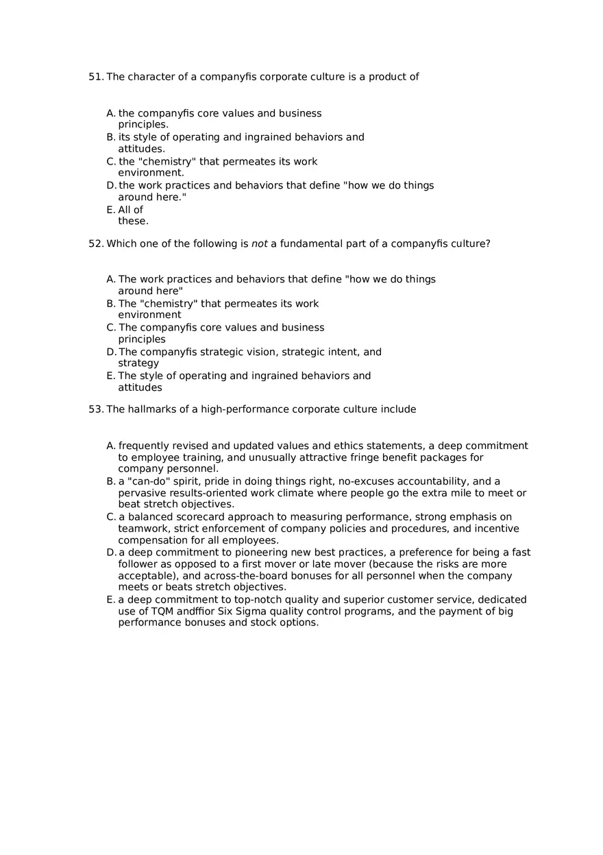 Superior Strategy Execution-Another Path to Competitive Advantage Assignment 2 - Page 8