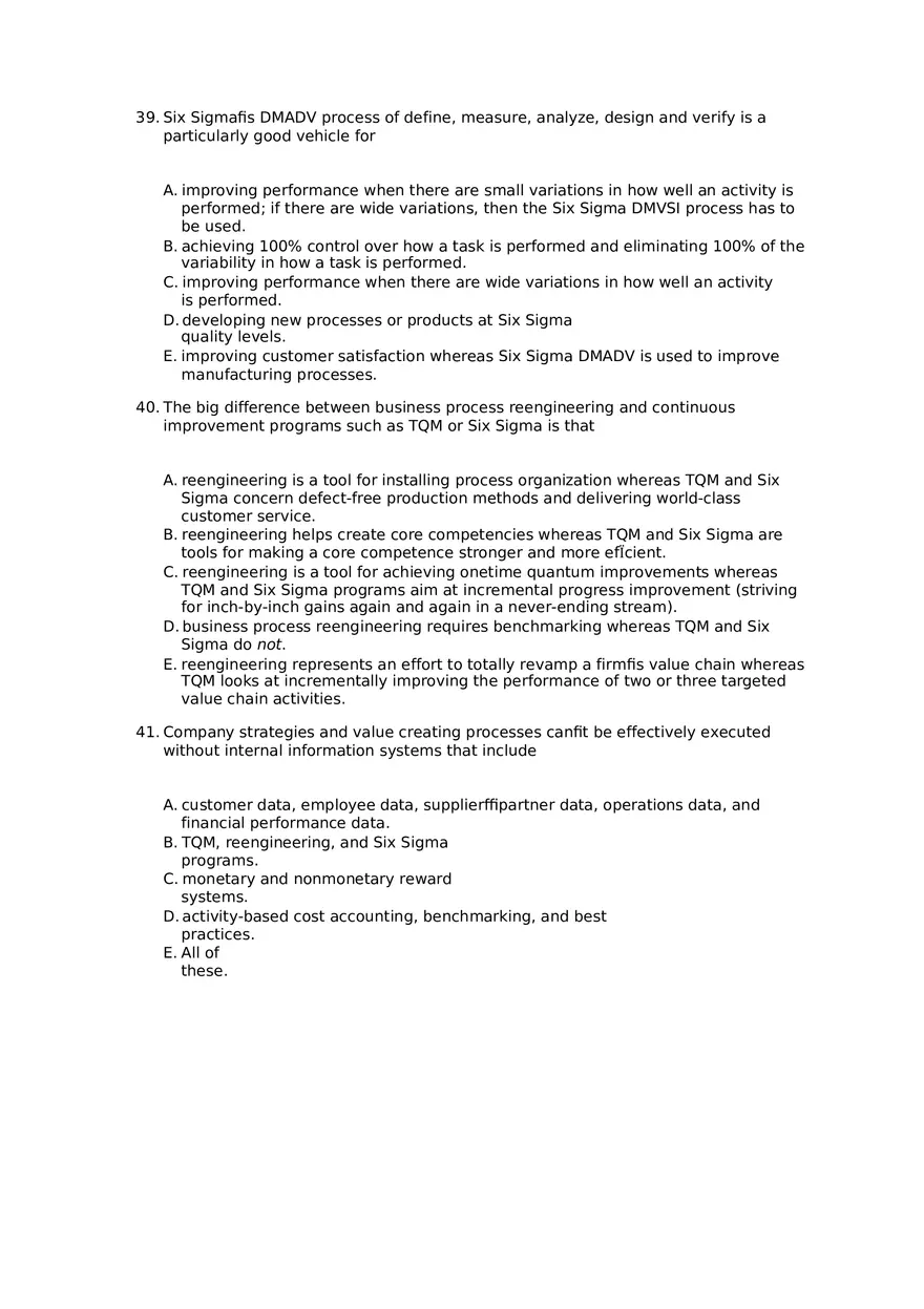 Superior Strategy Execution-Another Path to Competitive Advantage Assignment 2 - Page 4