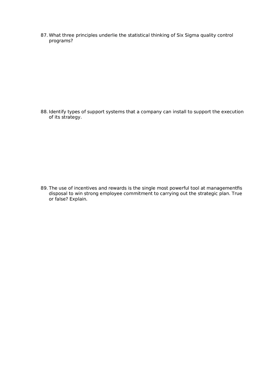 Superior Strategy Execution-Another Path to Competitive Advantage Assignment 3 - Page 13