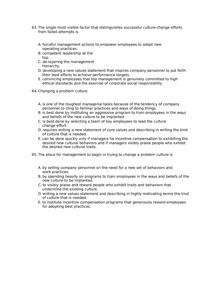 Superior Strategy Execution-Another Path to Competitive Advantage Assignment 3 - Page 2