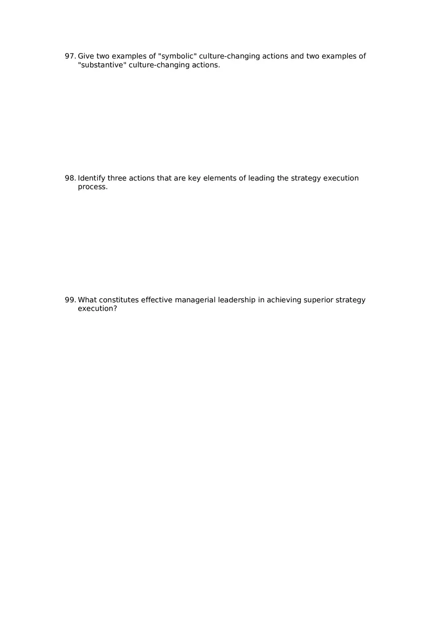 Superior Strategy Execution-Another Path to Competitive Advantage Assignment 3 - Page 5