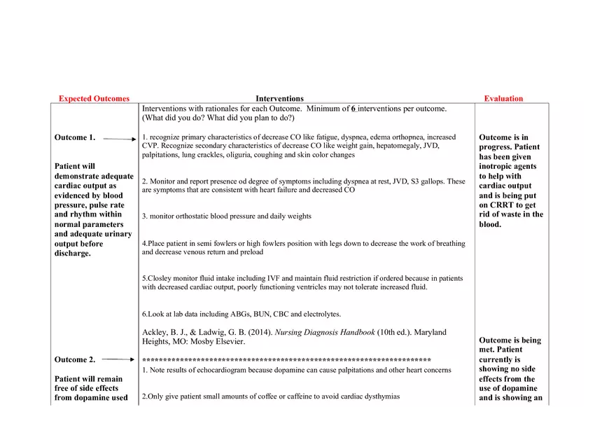 Advance Kidney Injury Care Plan - Page 17