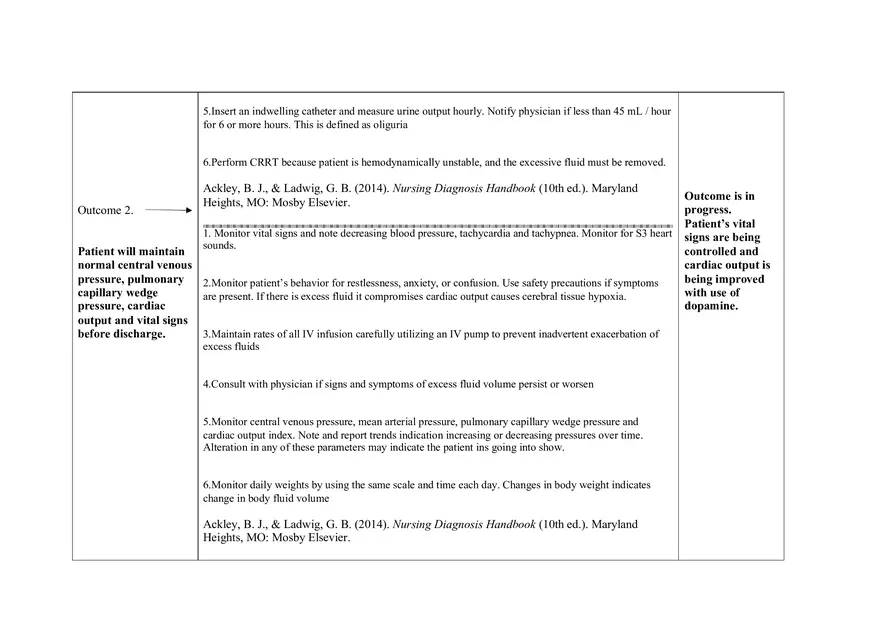 Advance Kidney Injury Care Plan - Page 4