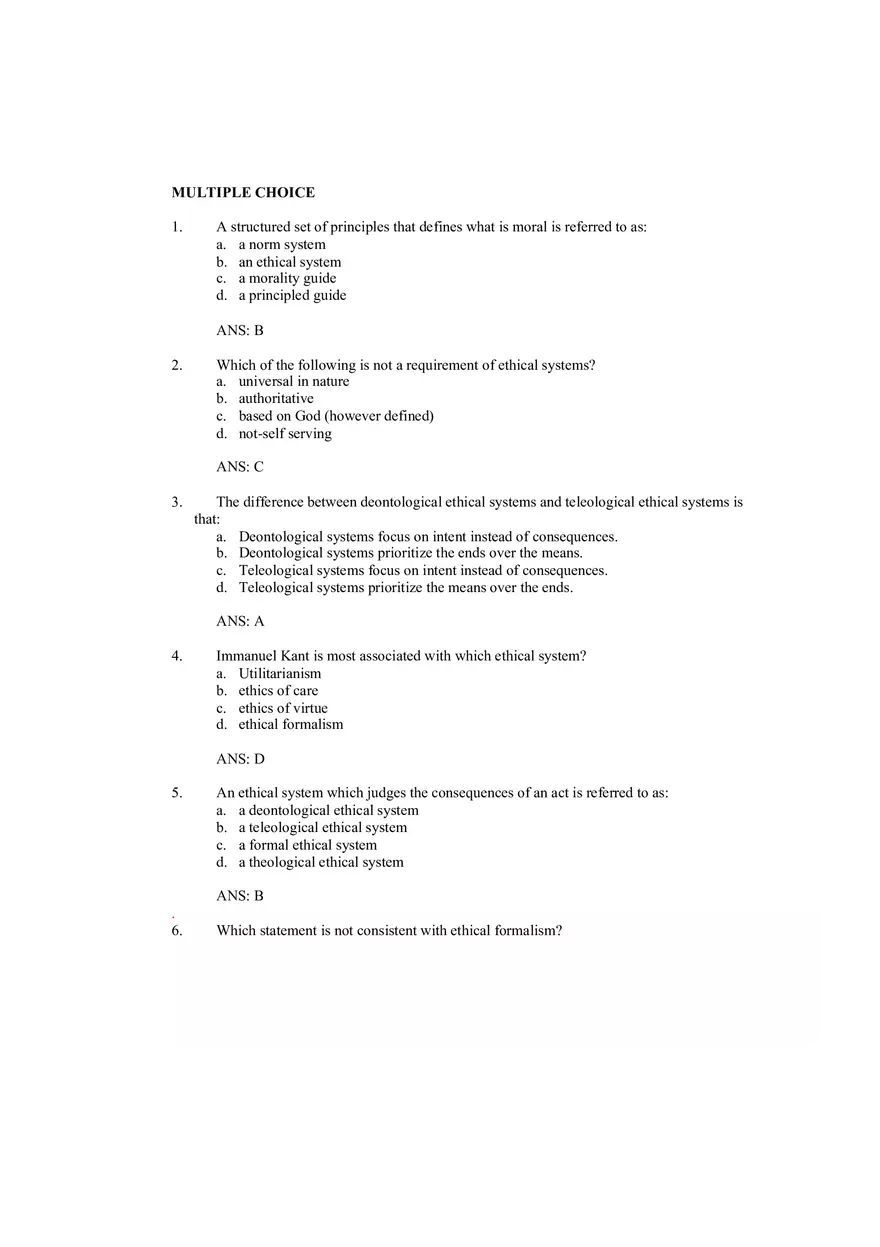 Understanding Ethics Answer Key Part 6 - Page 8