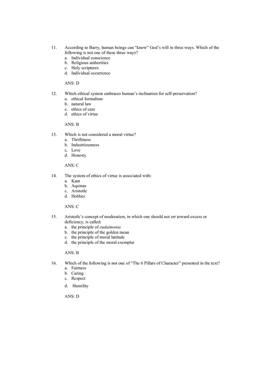 Understanding Ethics Answer Key Part 6 - Page 10
