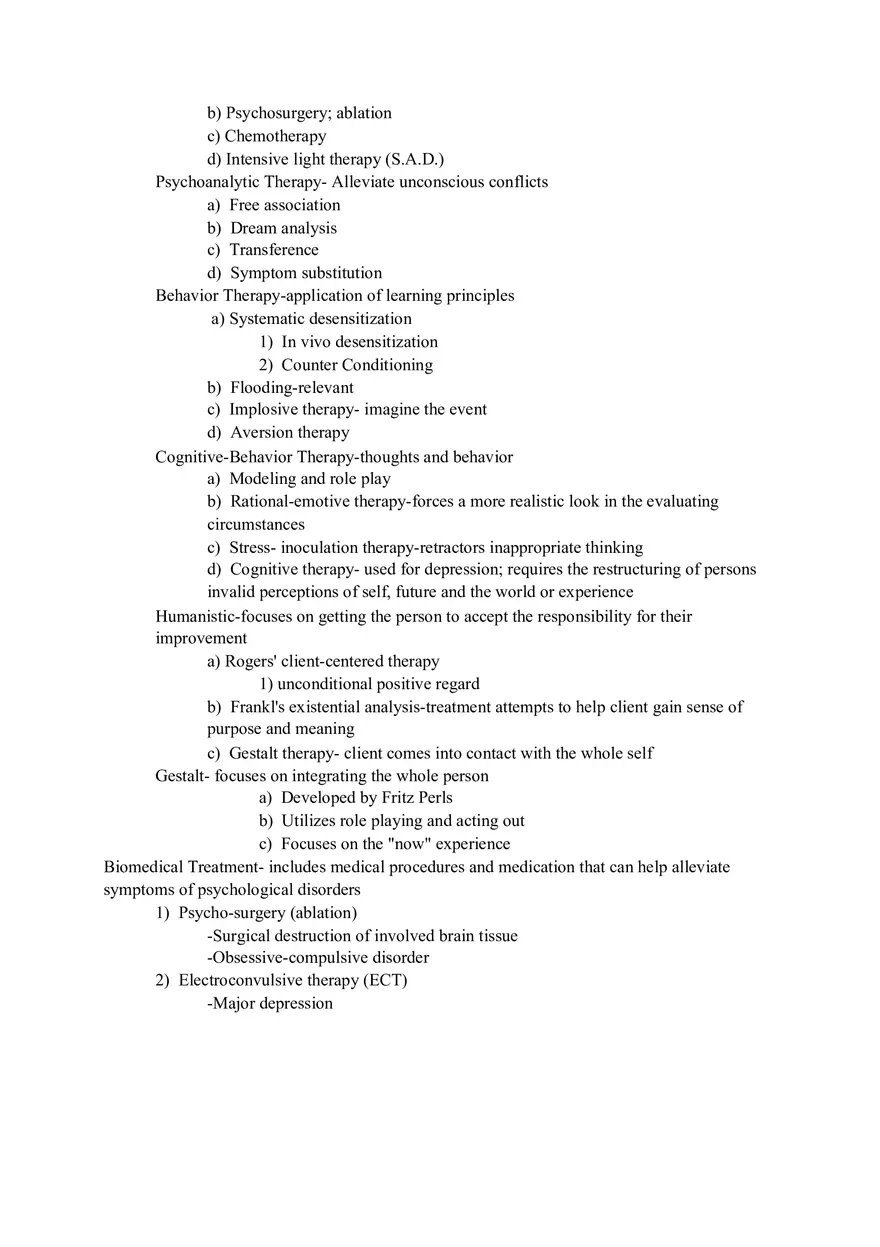 Psychology Crib Notes - Page 3