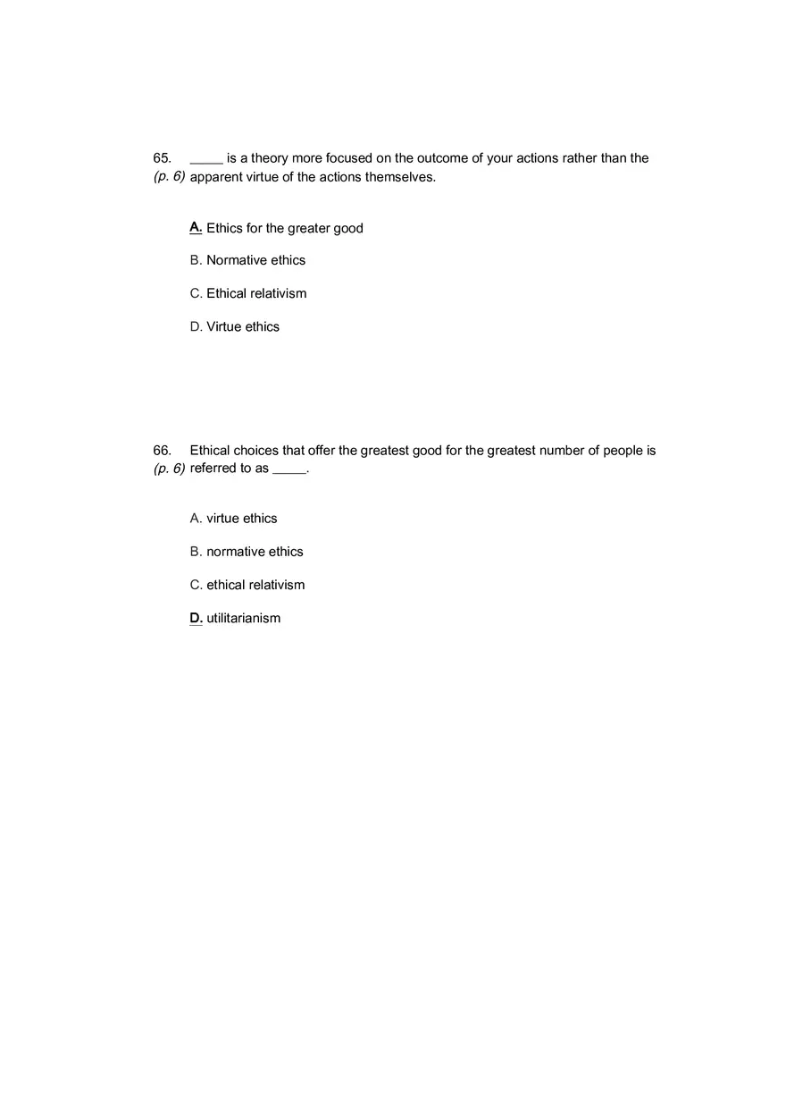Understanding Ethics Answer Key Part 3 - Page 7