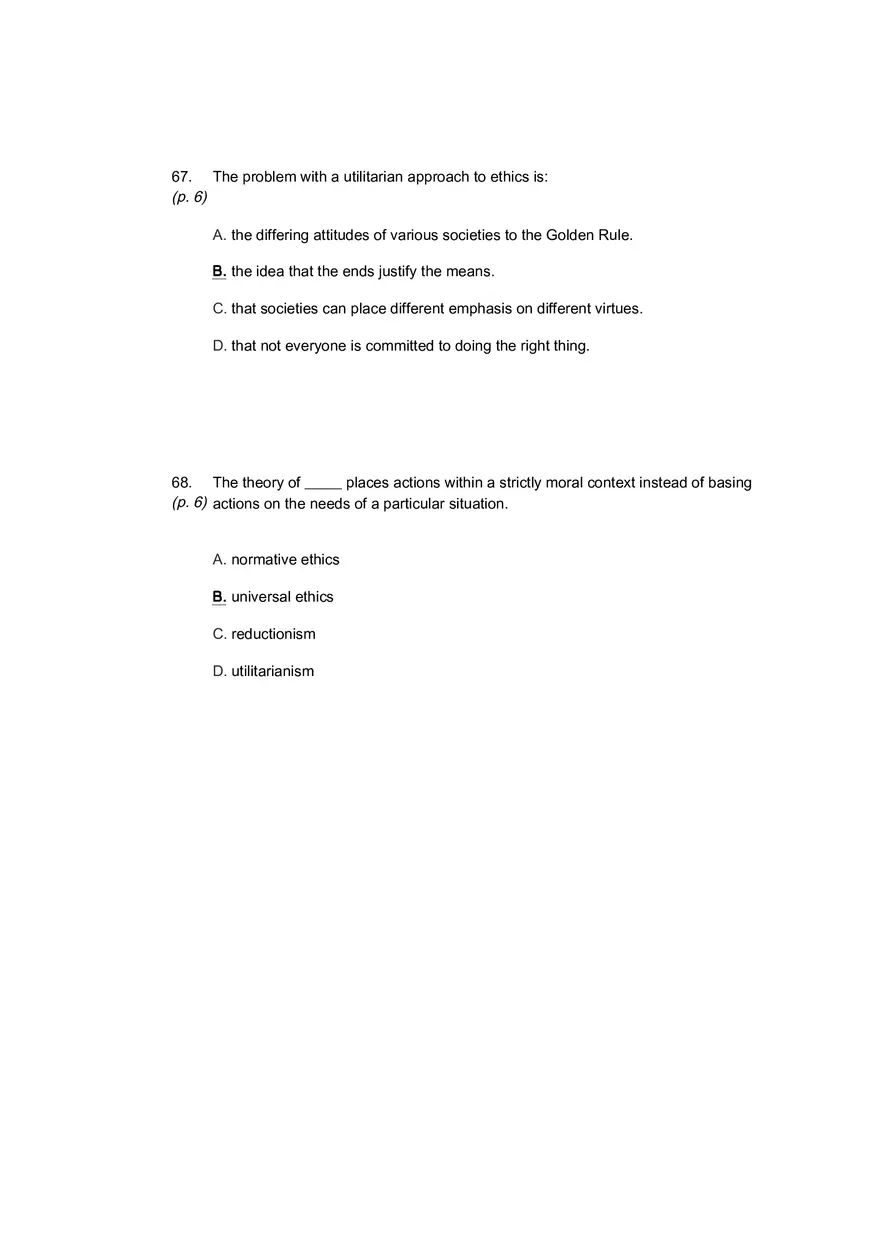 Understanding Ethics Answer Key Part 3 - Page 8