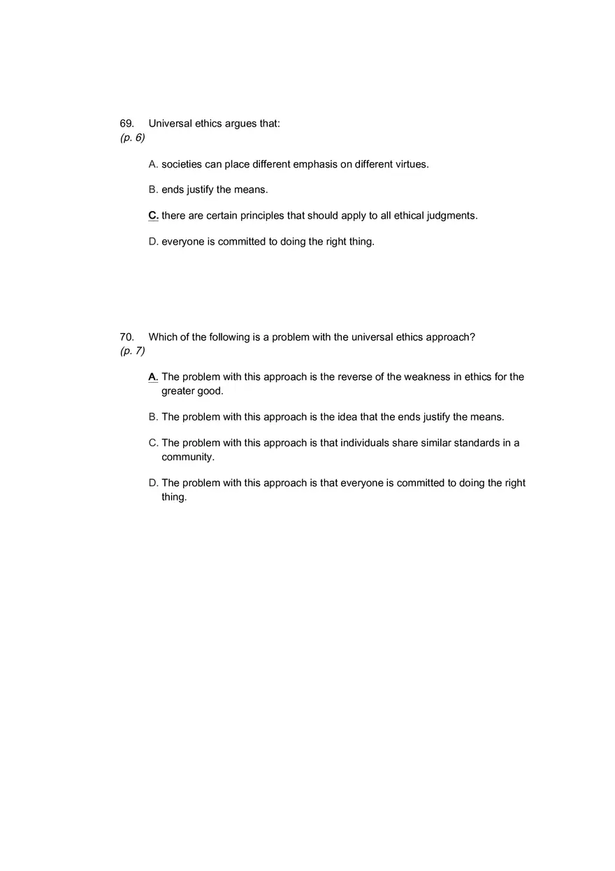 Understanding Ethics Answer Key Part 3 - Page 9