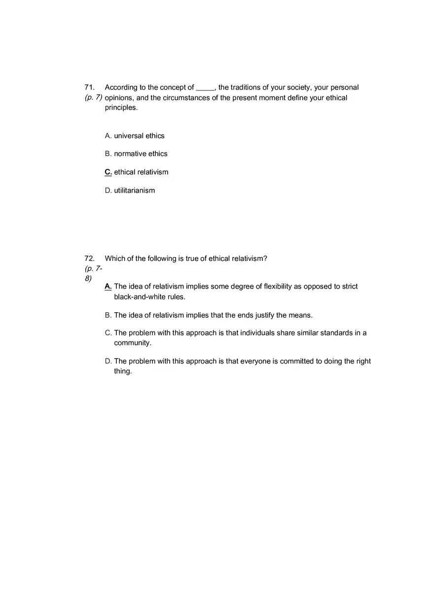 Understanding Ethics Answer Key Part 3 - Page 10