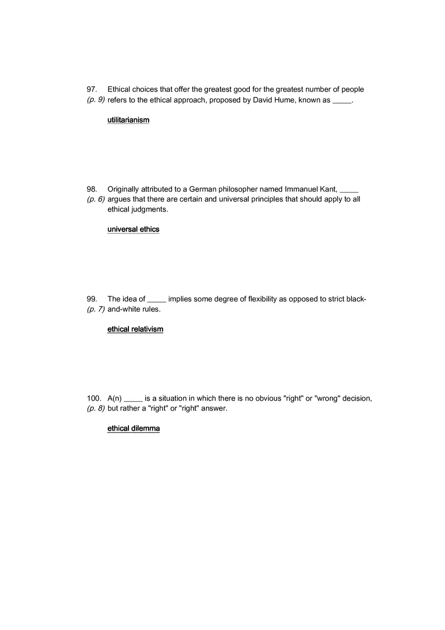 Understanding Ethics Answer Key Part 4 - Page 10