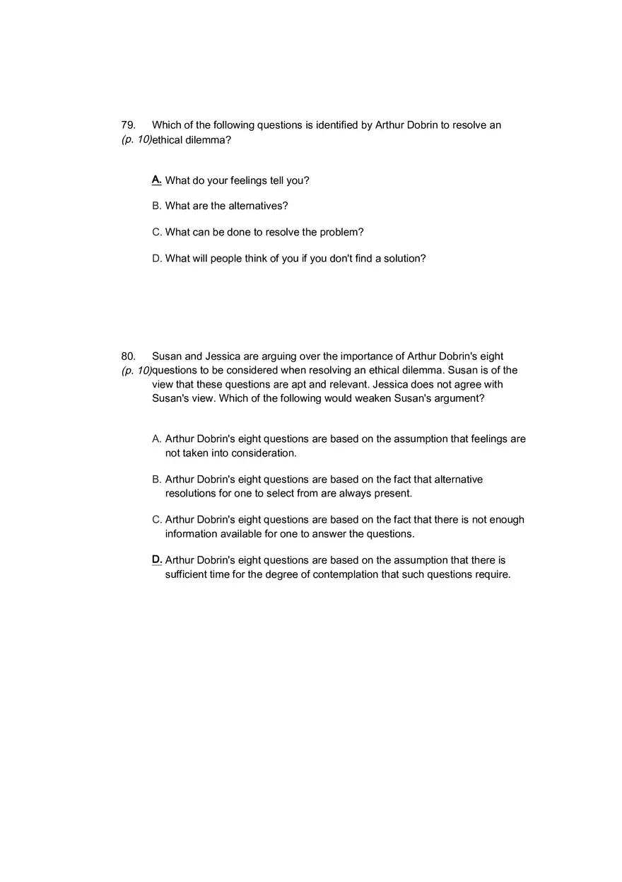 Understanding Ethics Answer Key Part 4 - Page 4