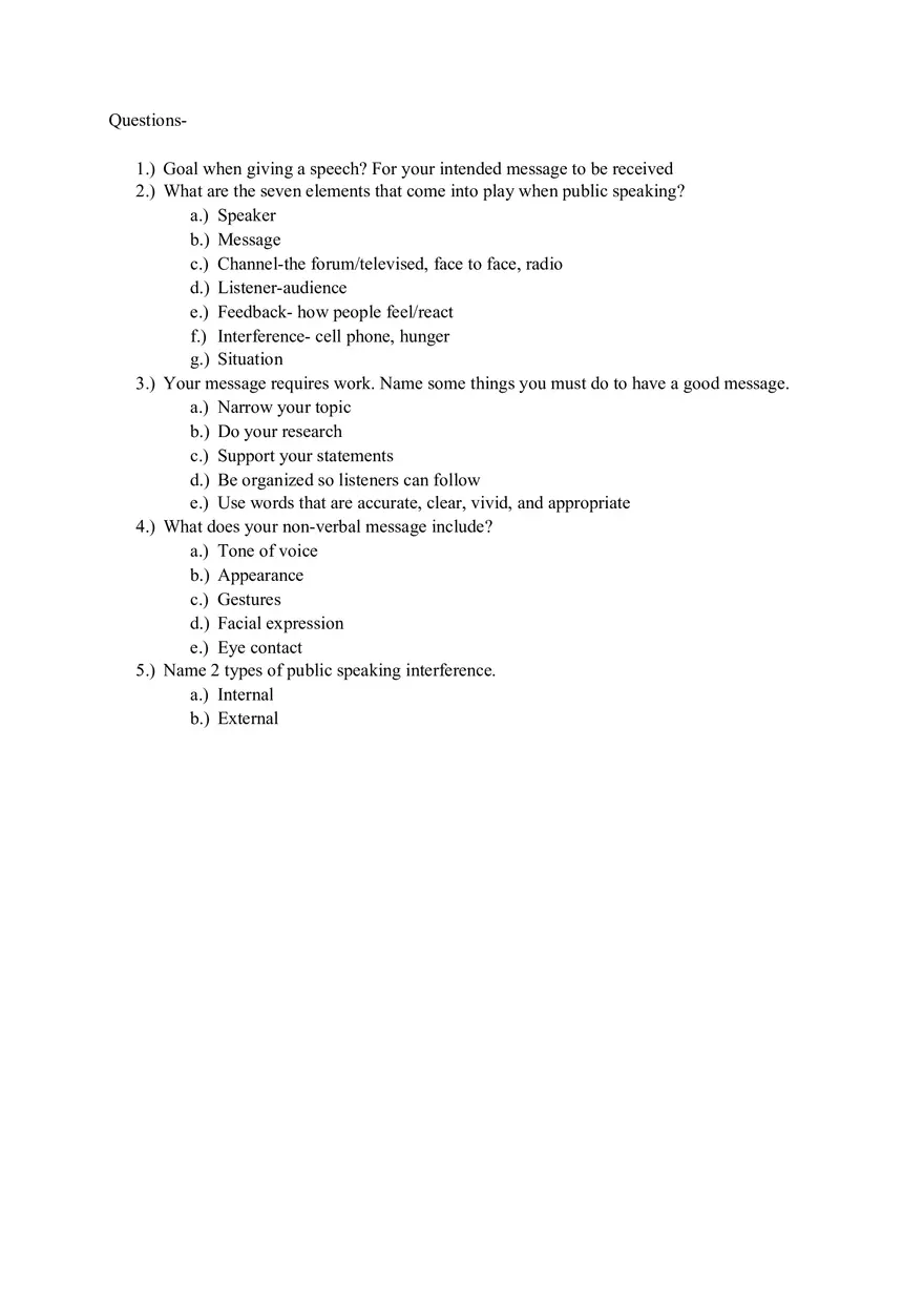 The Art of Public Speaking Chapter 1 - Page 2