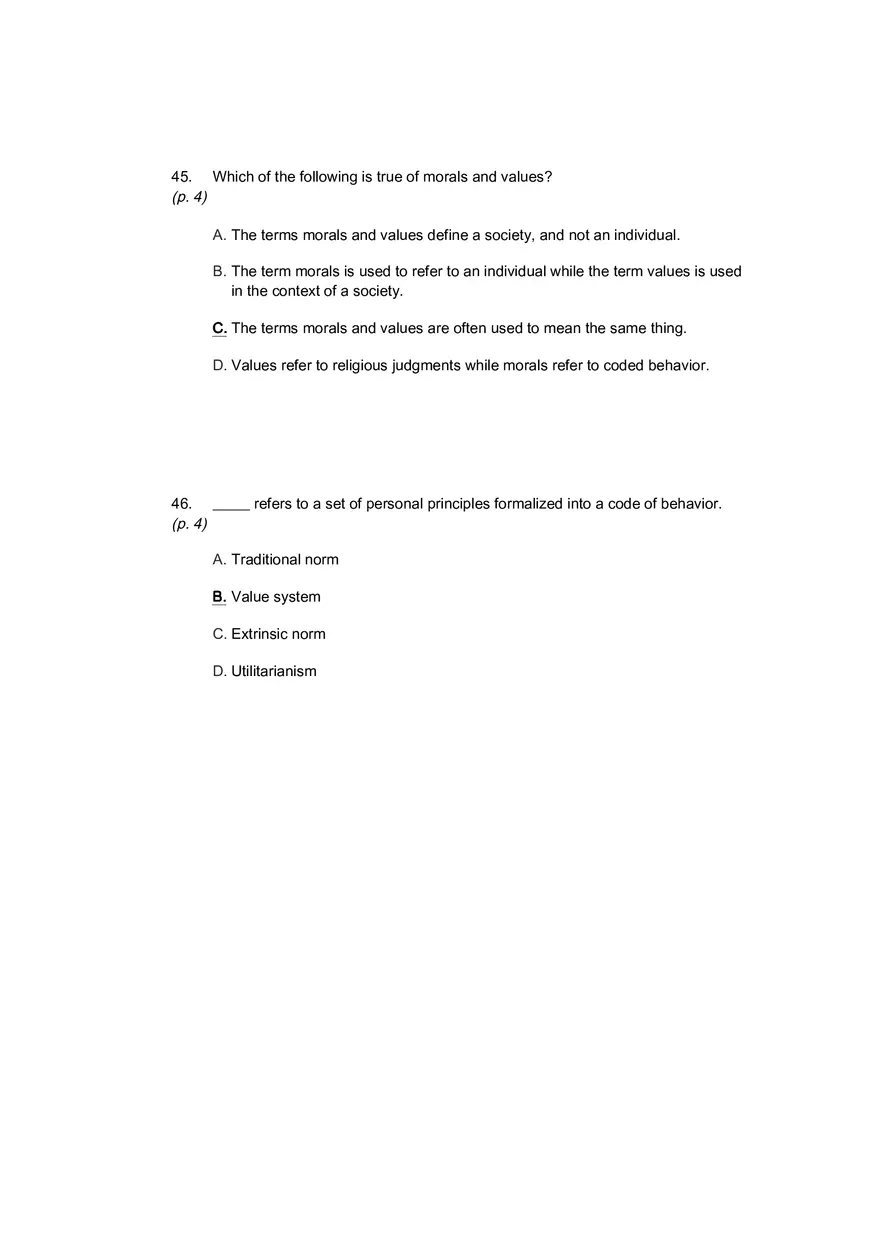 Understanding Ethics Answer Key Part 2 - Page 7