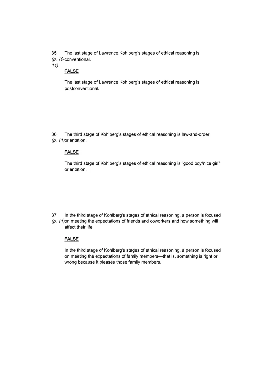 Understanding Ethics Answer Key Part 2 - Page 3