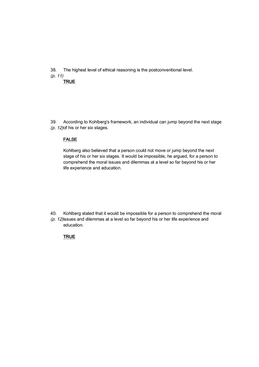Understanding Ethics Answer Key Part 2 - Page 4