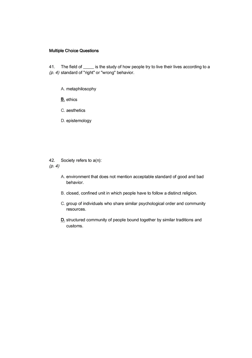 Understanding Ethics Answer Key Part 2 - Page 5