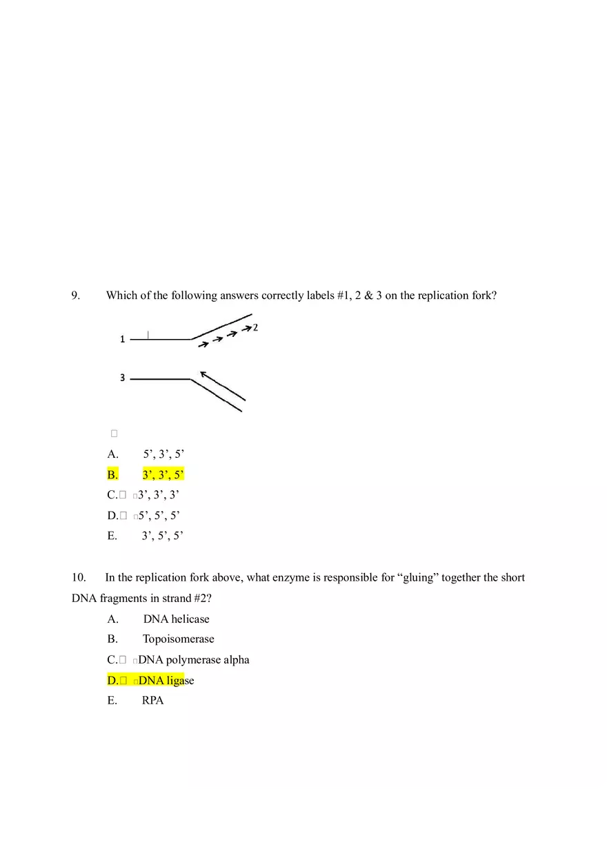 Advanced Problems In Genetics Quiz Answers - Page 12