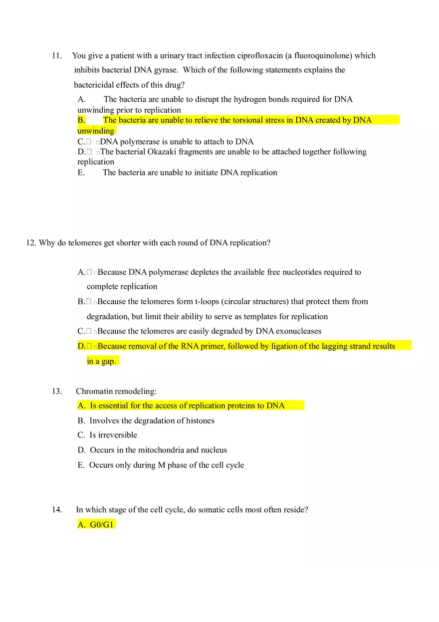 Advanced Problems In Genetics Quiz Answers - Page 13