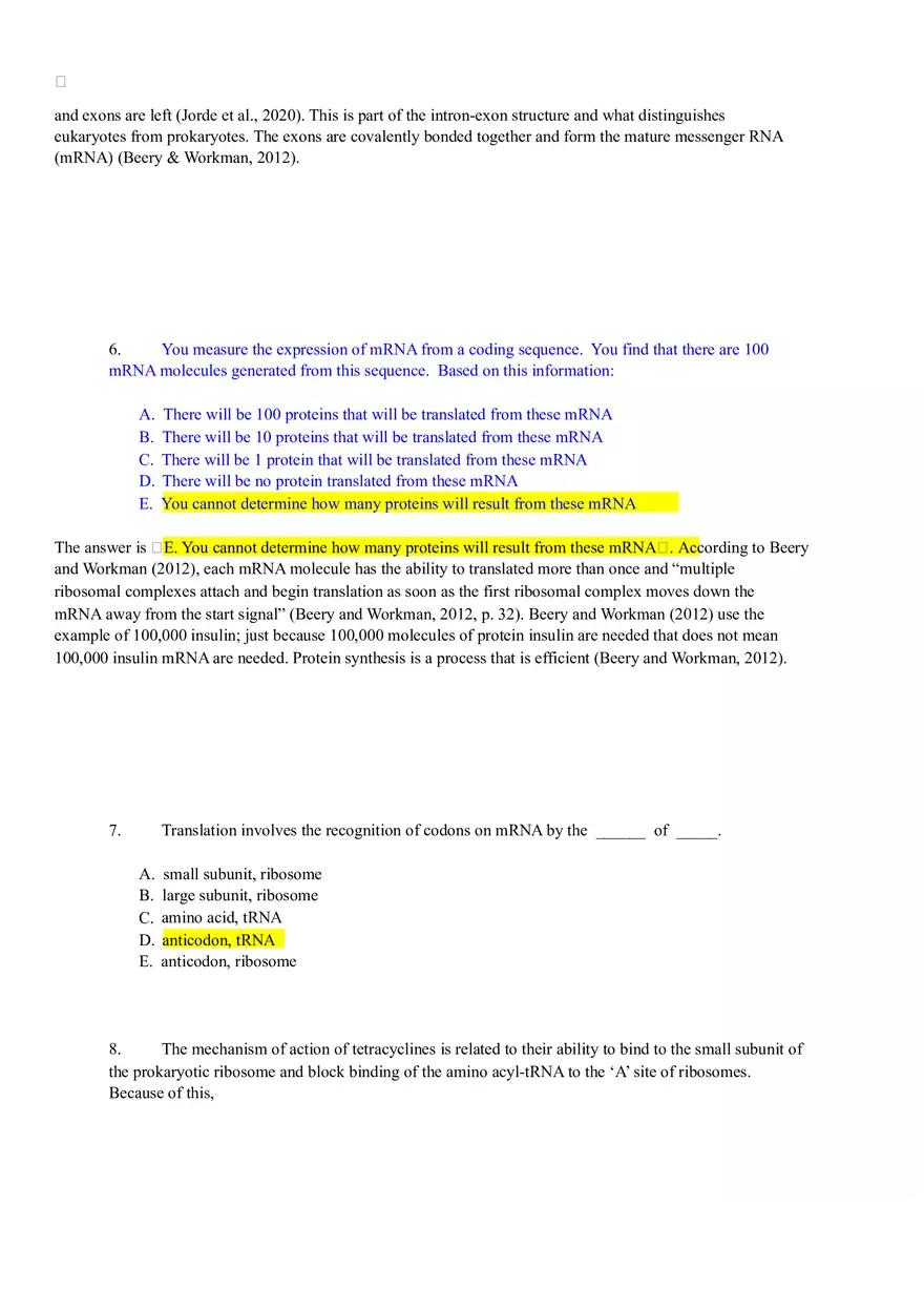 Advanced Problems In Genetics Quiz Answers - Page 15