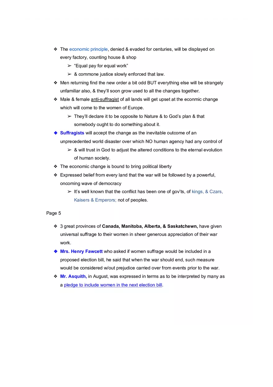 Reading Notes - Carrie Chapman Catt - Page 5