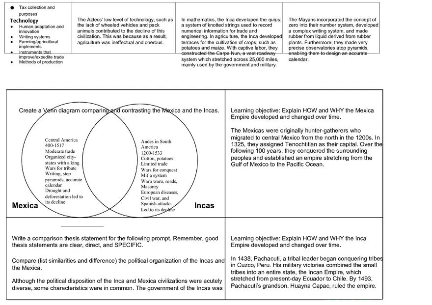 Developments in the Americas (600-1450 CE) - Page 2