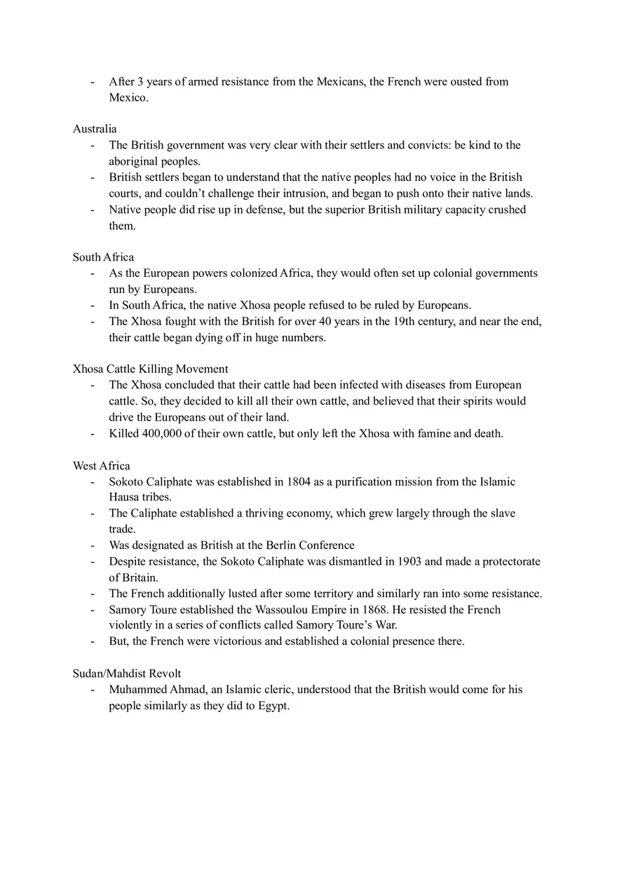 Rationales for Imperialism World History Review - Page 13