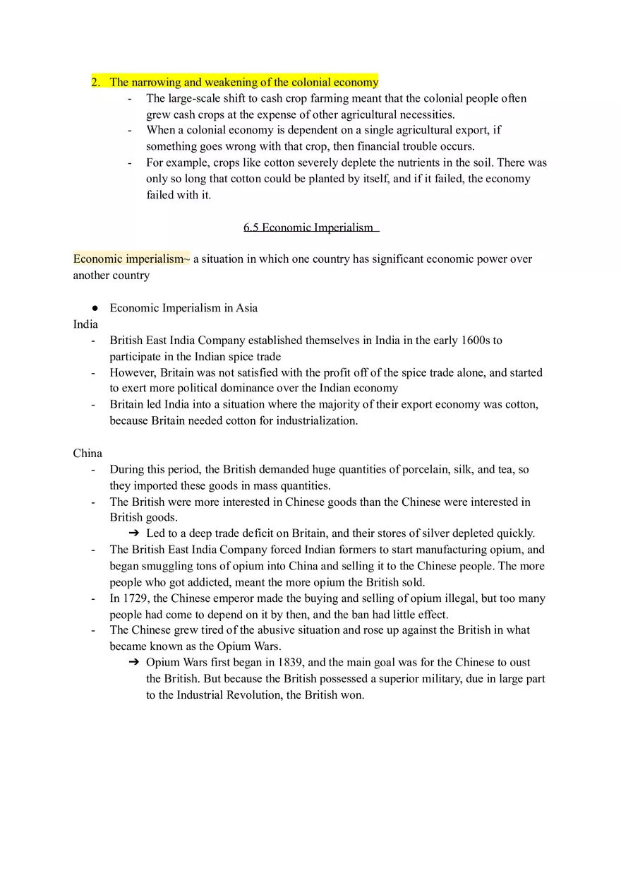 Rationales for Imperialism World History Review - Page 16