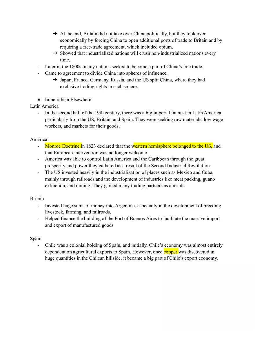 Rationales for Imperialism World History Review - Page 3