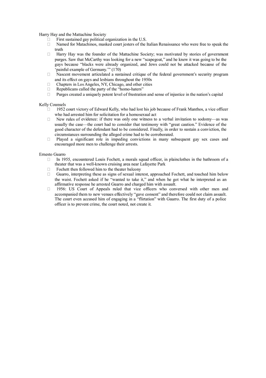 Readings U.S. Lesbian and Gay History George Chauncey - Page 10