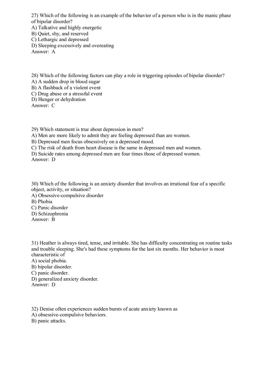 Promoting and Preserving Your Psychological Health - Page 13