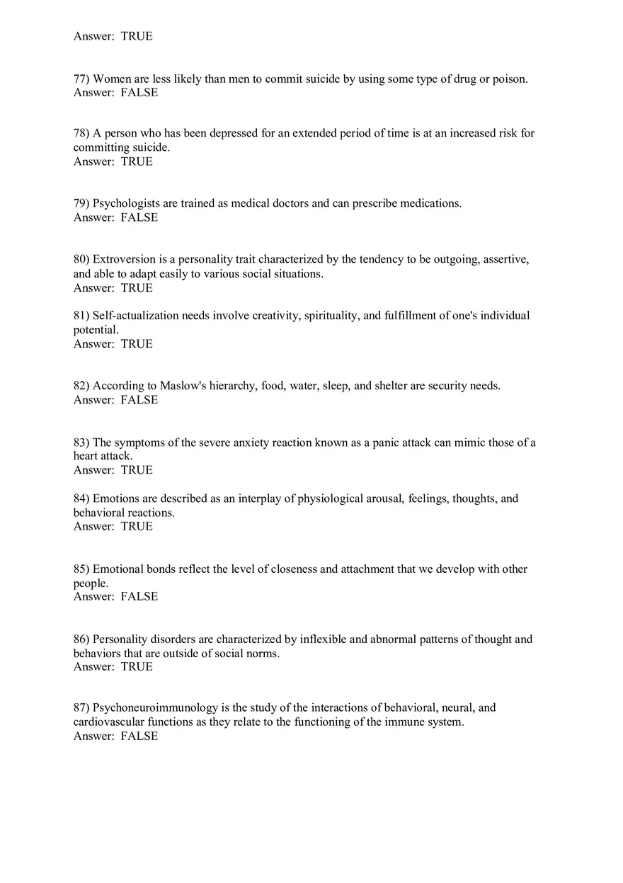 Promoting and Preserving Your Psychological Health - Page 6