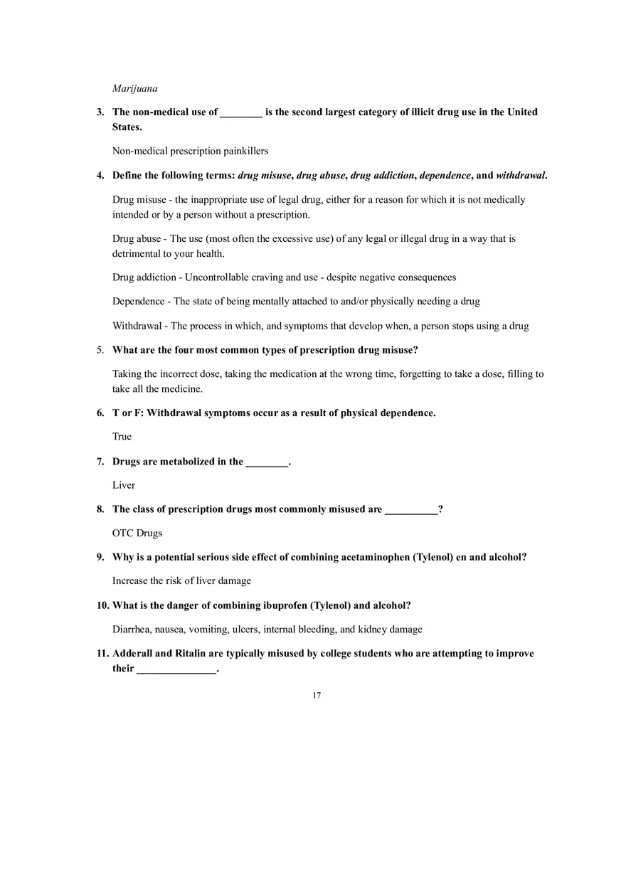 Study Guide for Health in the 21st Century - Page 9