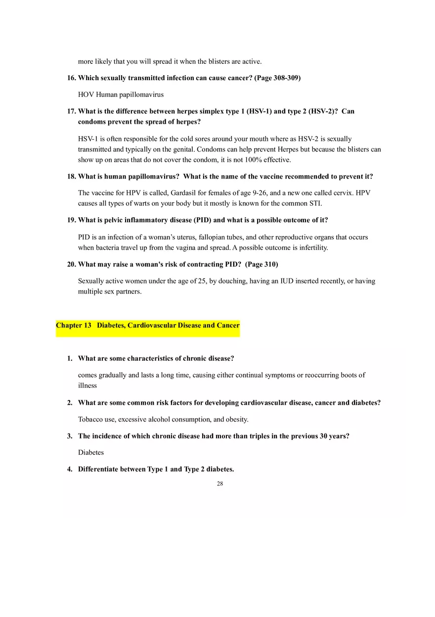 Study Guide for Health in the 21st Century - Page 21