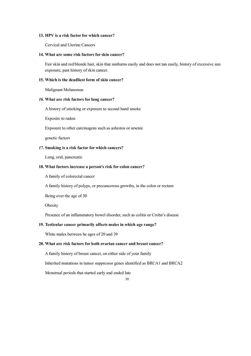 Study Guide for Health in the 21st Century - Page 23