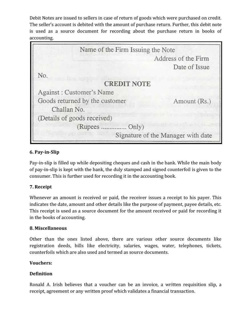 Source Documentsand Preparation of Vouchers - Page 3