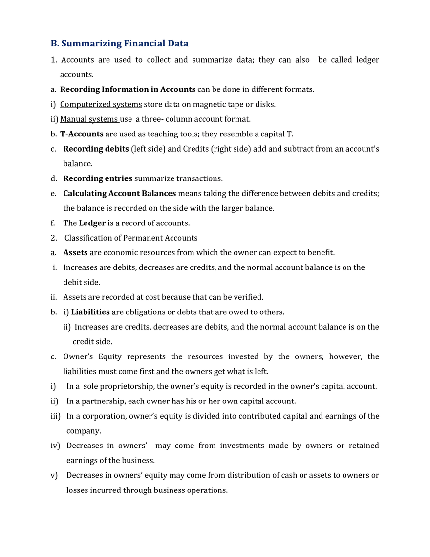 Accounting Procedures - Page 3