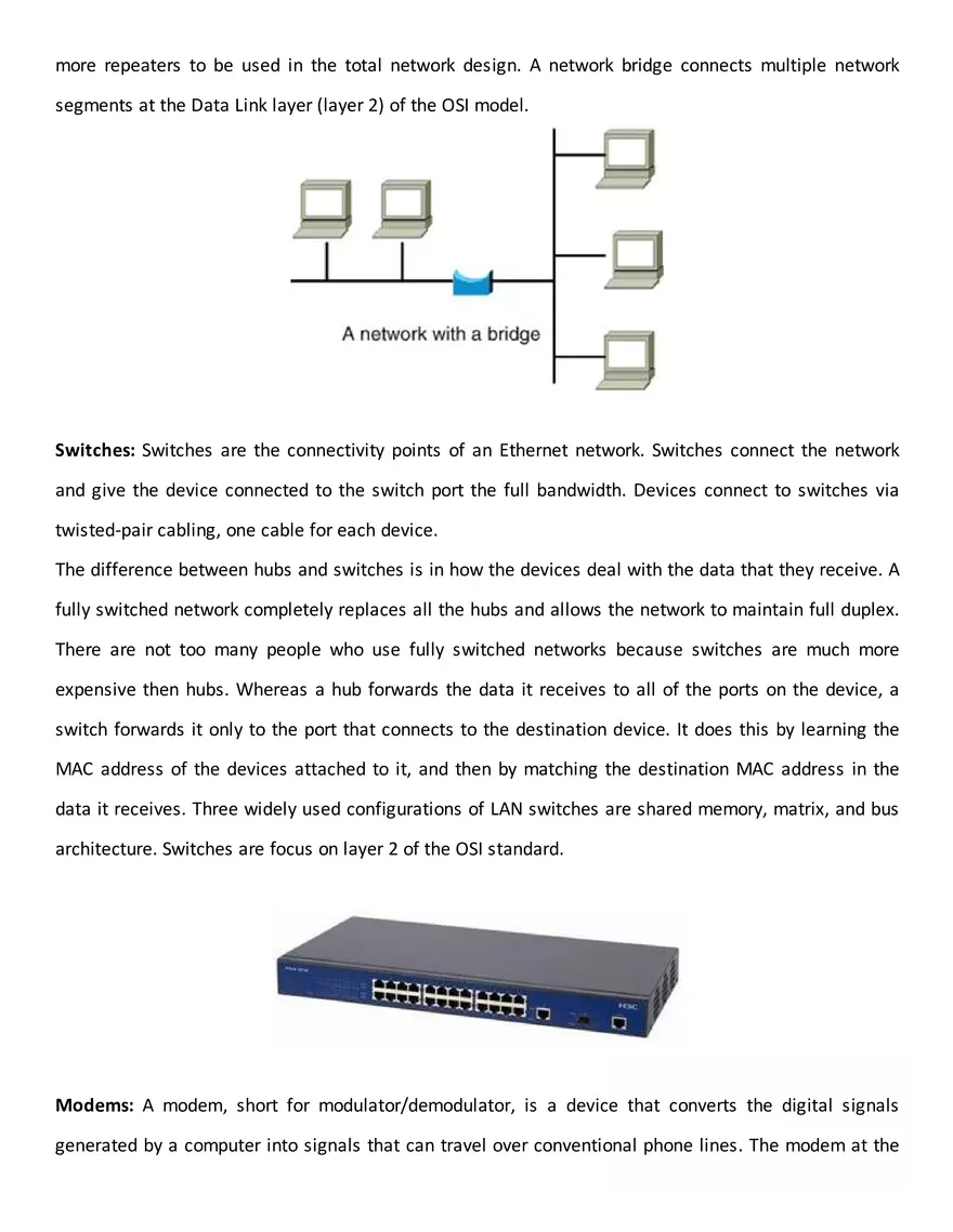 Components of a Computer Network - Page 4