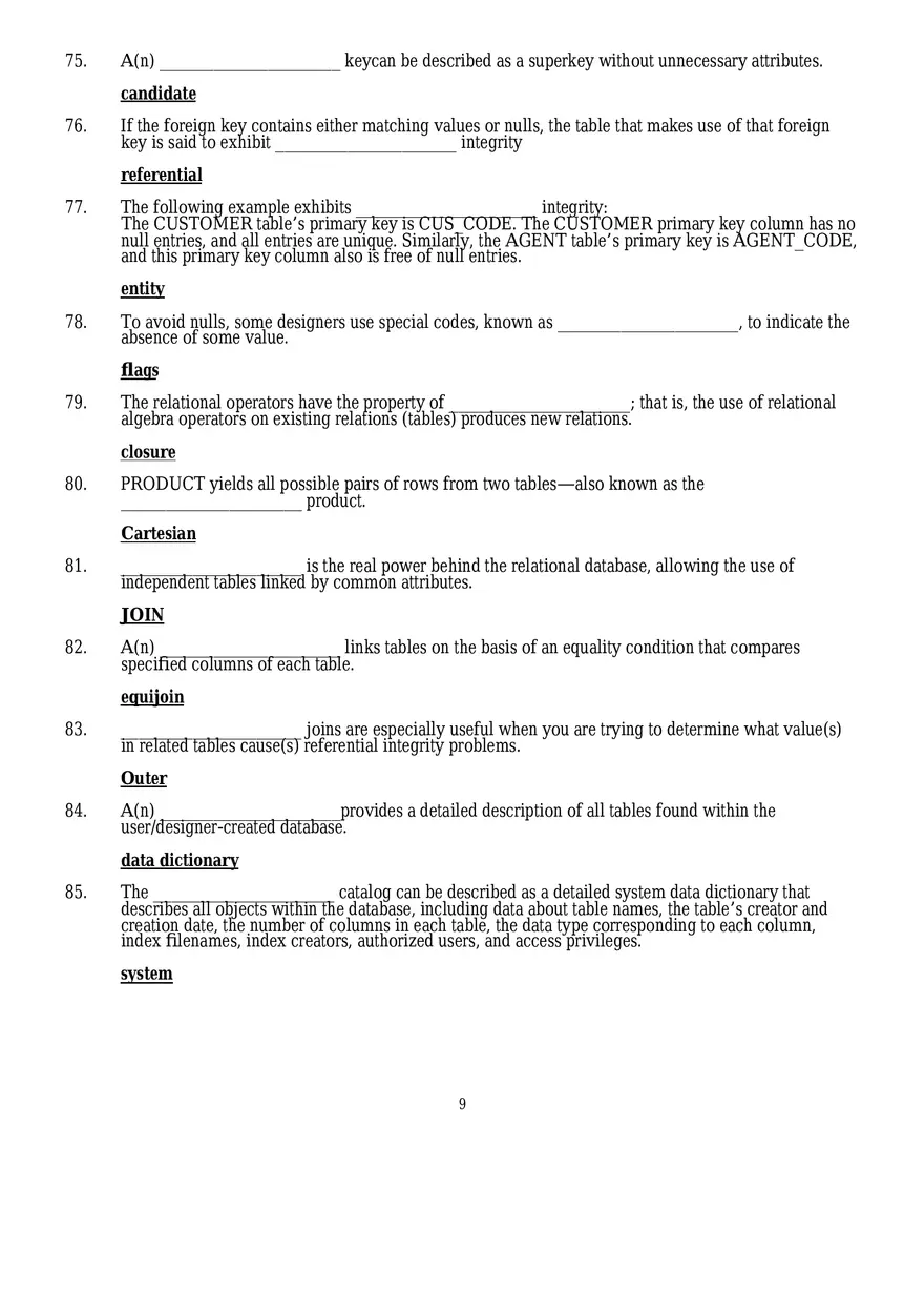 Chapter 3 The Relational Database Model - Page 11